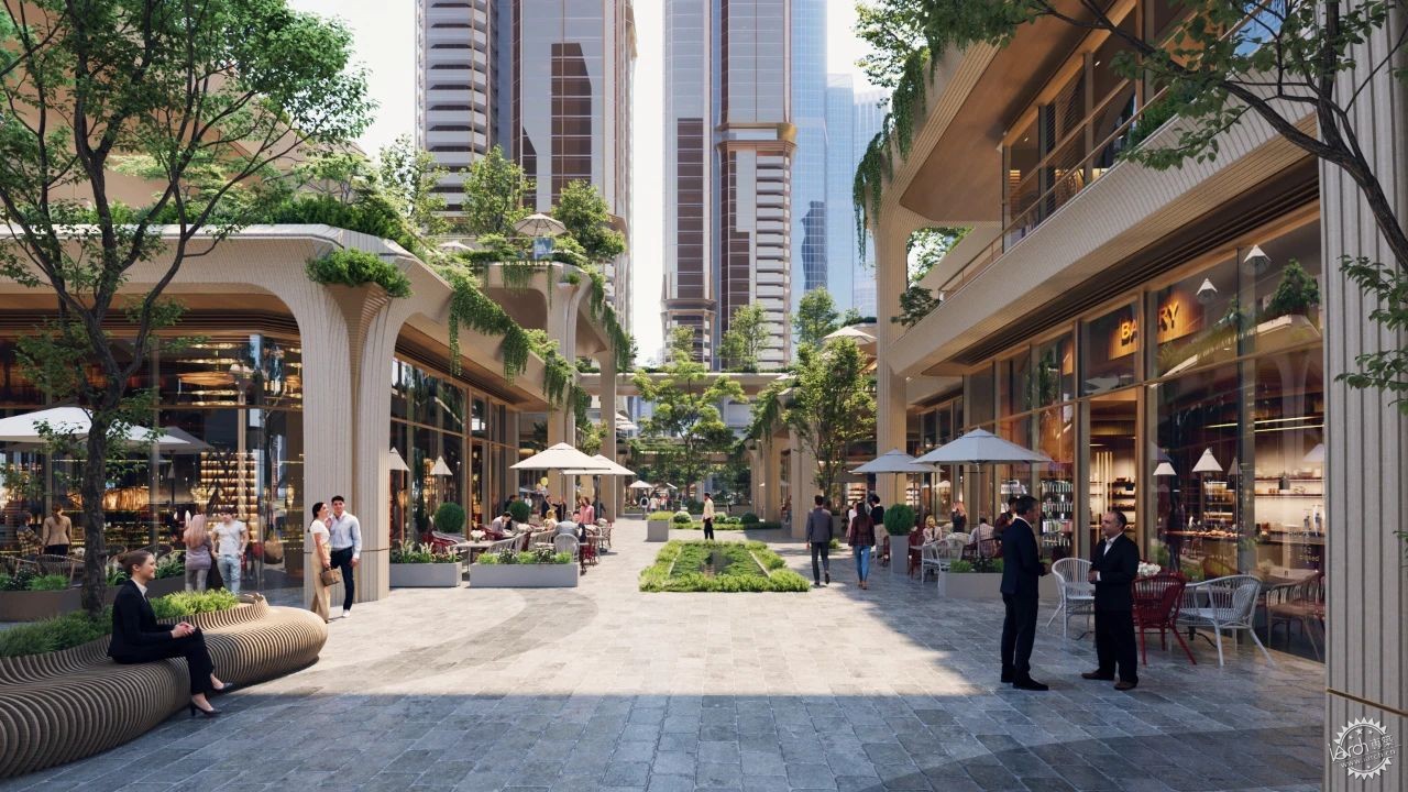line+公布深圳后海核心区唯一宅地公开招标竞赛方案：构建高密度城市的「生境范式」第21张图片