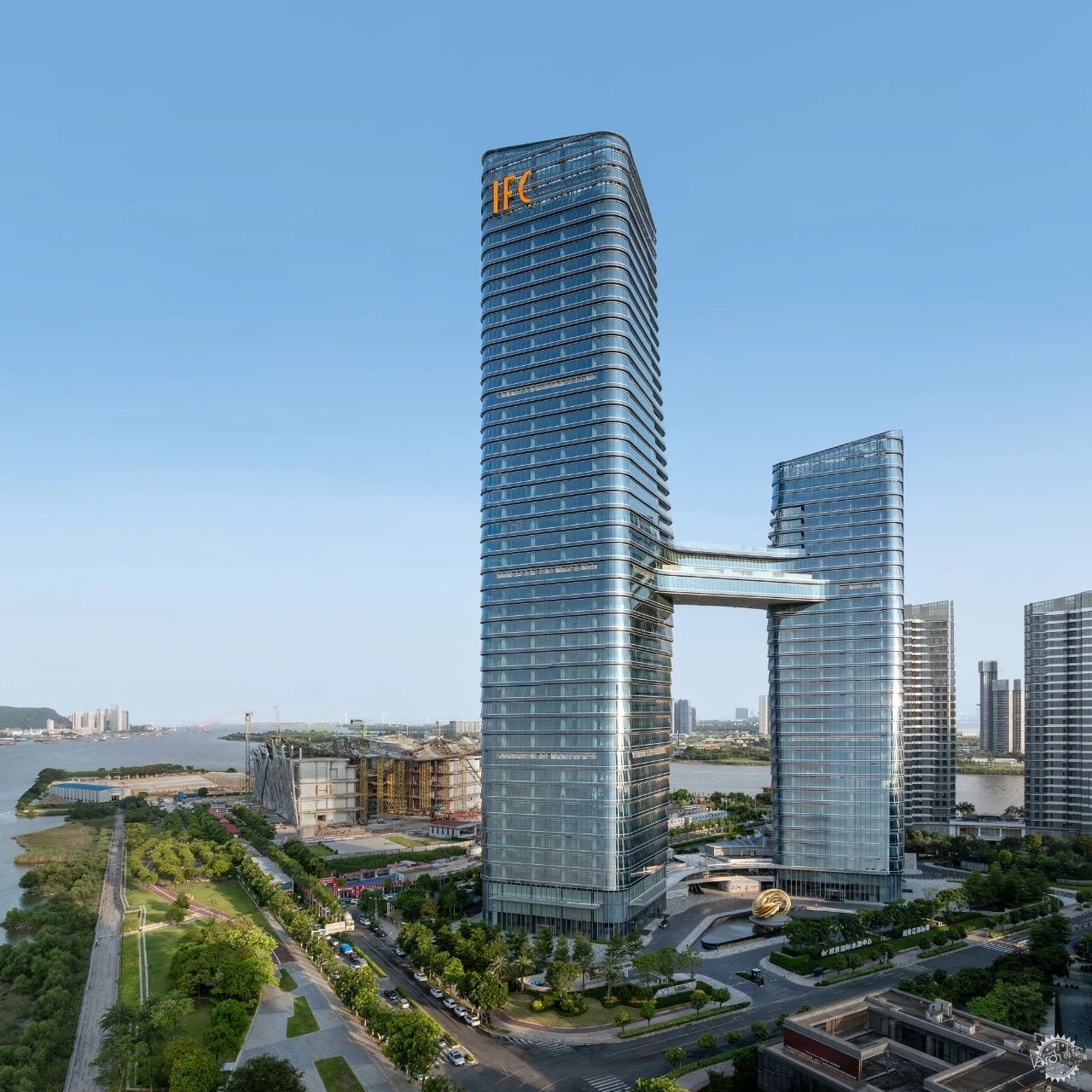 广州南沙IFC：灵山之翼，定义湾区新城门户第5张图片