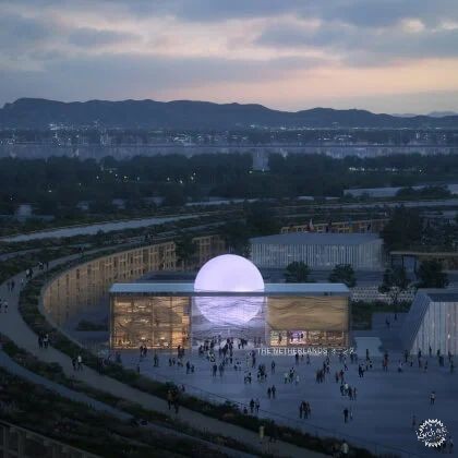 寻找未来建筑的材料，从2025世博会展馆窥见天⽇第35张图片