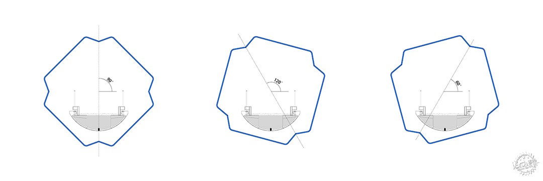 公共空间的轻介入——旋膜廊桥和六角金星第14张图片