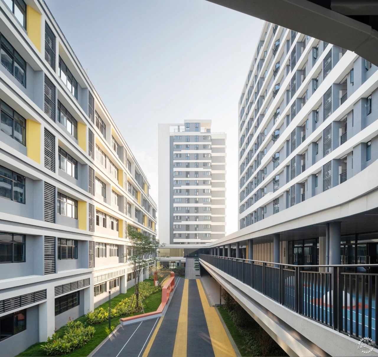 绿色生态校园：华东师范大学附属顺德美的学校（二期）第23张图片
