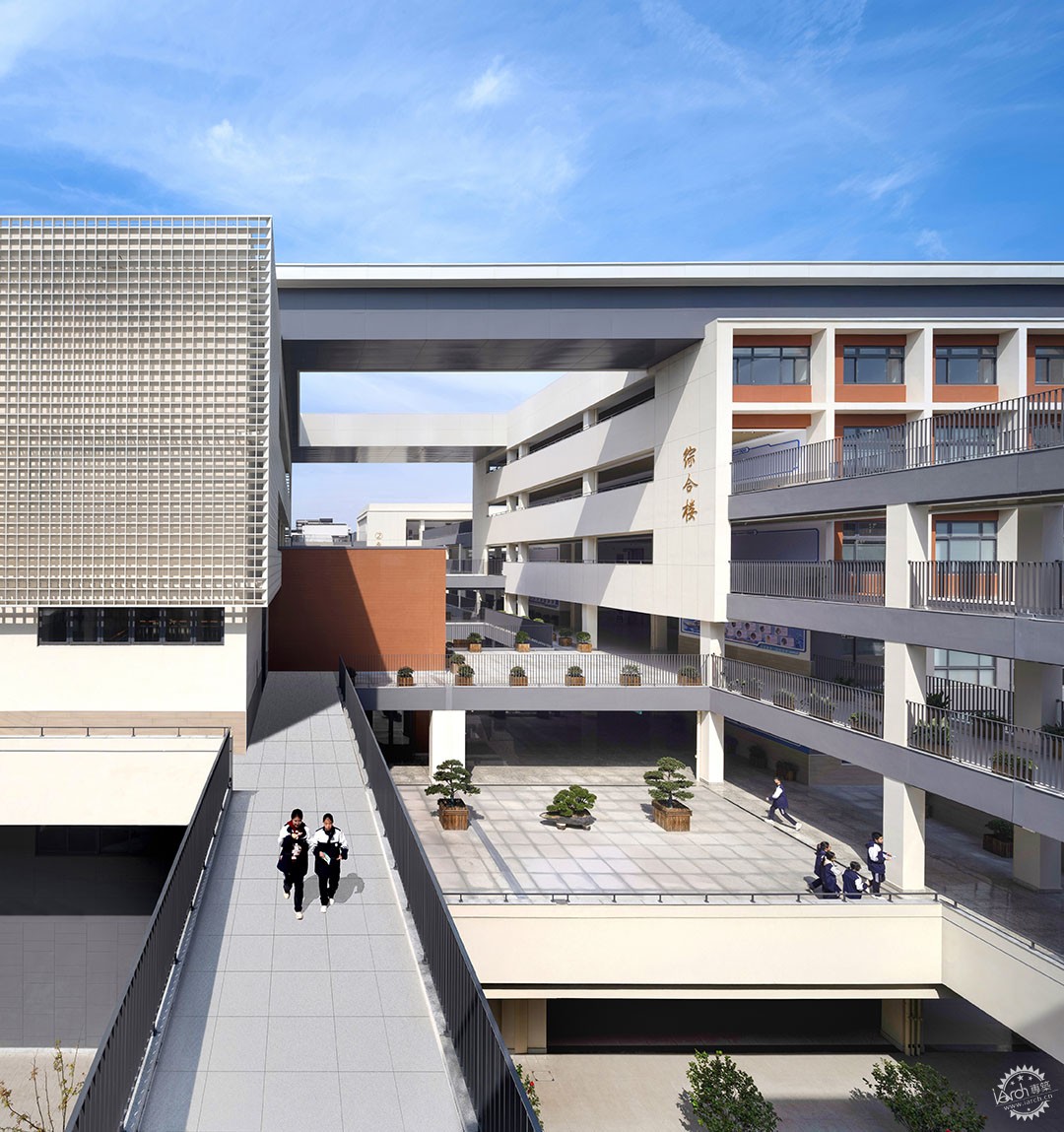 杭州市临平实验中学 / 一方建筑第40张图片
