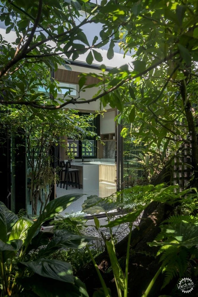 “树屋”重构居住想象，七个庭院围合出的家，原来生活可以如此诗意第6张图片