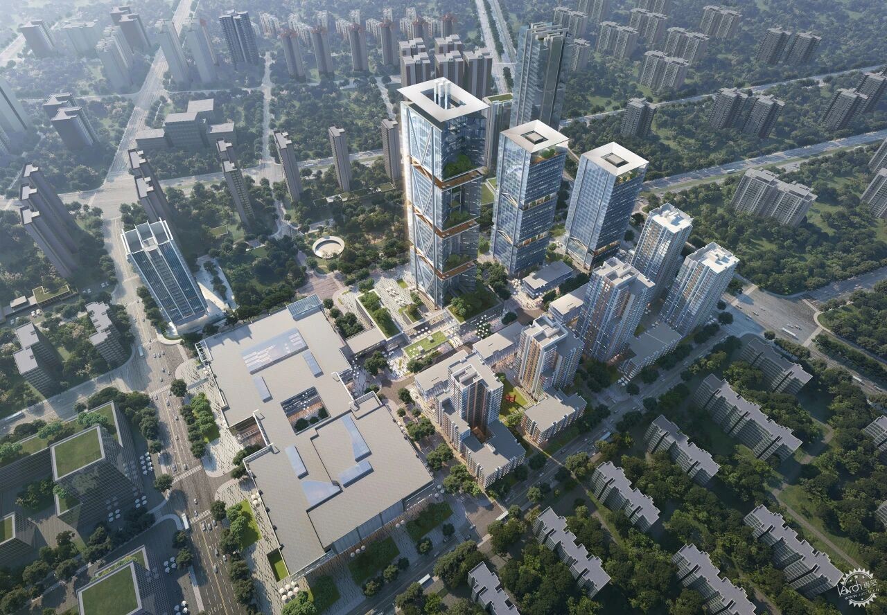 南京华润置地中心写字楼 | 结构塑造自由“视窗”第4张图片