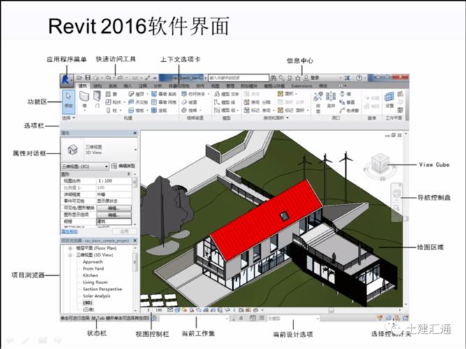 revit主界面包括哪些部分? revit主界面包括哪些部分? - BIM,Reivt中文网