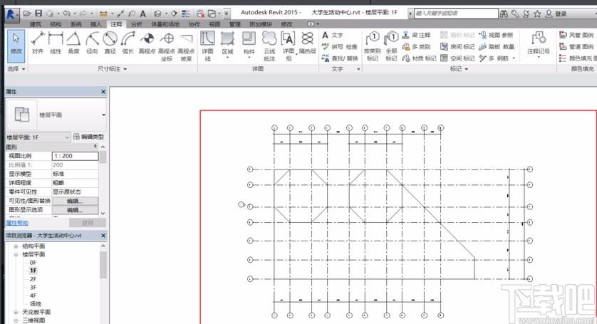 如何绘制完整的Revit轴网 如何绘制完整的Revit轴网 - BIM,Reivt中文网