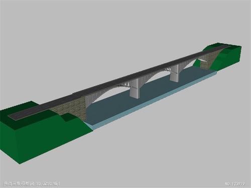 三视图展示变参数桥梁结构模型 三视图展示变参数桥梁结构模型 - BIM,Reivt中文网