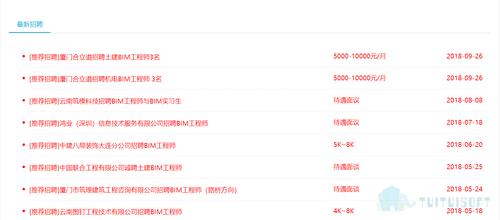招聘武汉地区BIM工程师 招聘武汉地区BIM工程师 - BIM,Reivt中文网