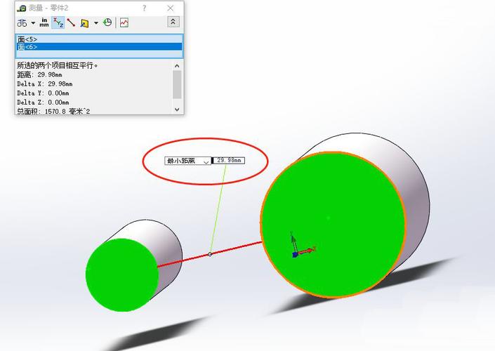 使用Solidworks来测量距离 使用Solidworks来测量距离 - BIM,Reivt中文网