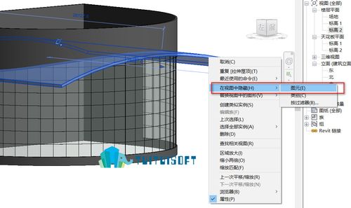 Revit中实现幕墙绘制的方法 Revit中实现幕墙绘制的方法 - BIM,Reivt中文网