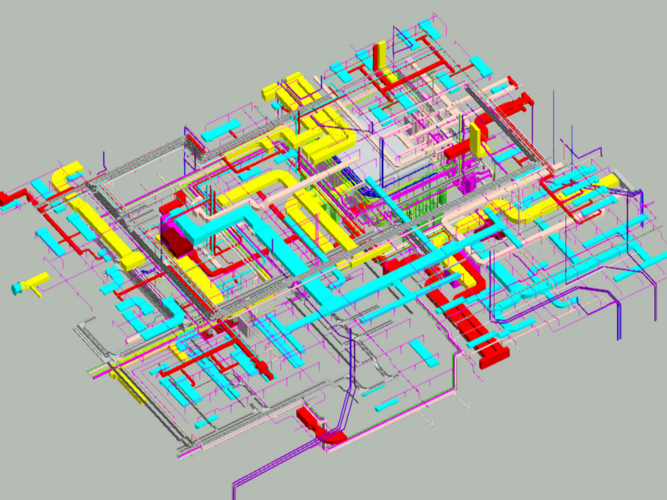BIM管道图解 BIM管道图解 - BIM,Reivt中文网
