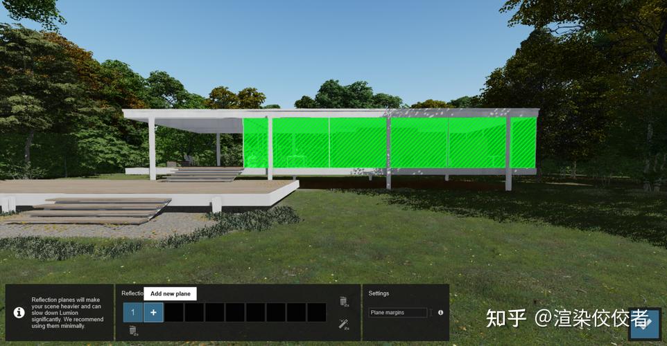 Lumion特效的反射平面增添方法 Lumion特效的反射平面增添方法 - BIM,Reivt中文网