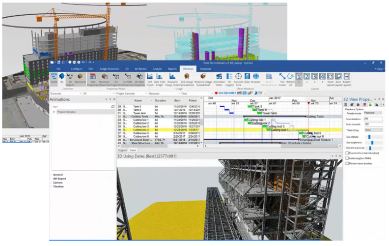 BIM施工模拟动画的实现方法 BIM施工模拟动画的实现方法 - BIM,Reivt中文网