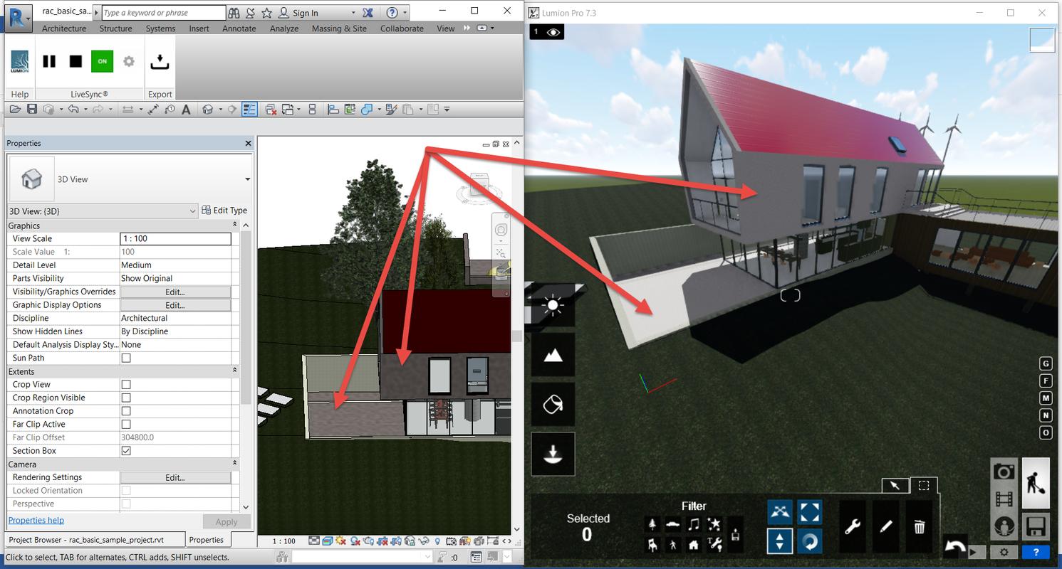 找回lumion里消失的模型的方法 找回lumion里消失的模型的方法 - BIM,Reivt中文网