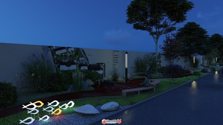 如何在Lumion中给夜景增加照明效果? 如何在Lumion中给夜景增加照明效果? - BIM,Reivt中文网