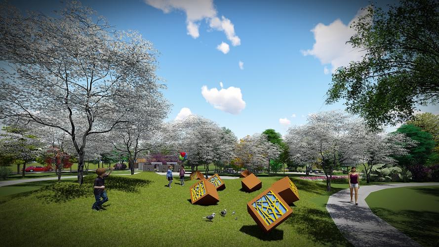 如何在Lumion中创建逼真的景观草地 如何在Lumion中创建逼真的景观草地 - BIM,Reivt中文网