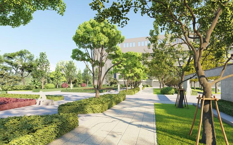 草坪景观的Lumion模拟 草坪景观的Lumion模拟 - BIM,Reivt中文网