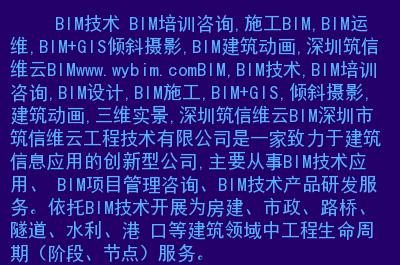 深圳的BIM咨询公司 深圳的BIM咨询公司 - BIM,Reivt中文网