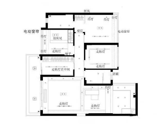 CAD立面轨道灯图片库优化 CAD立面轨道灯图片库优化 - BIM,Reivt中文网
