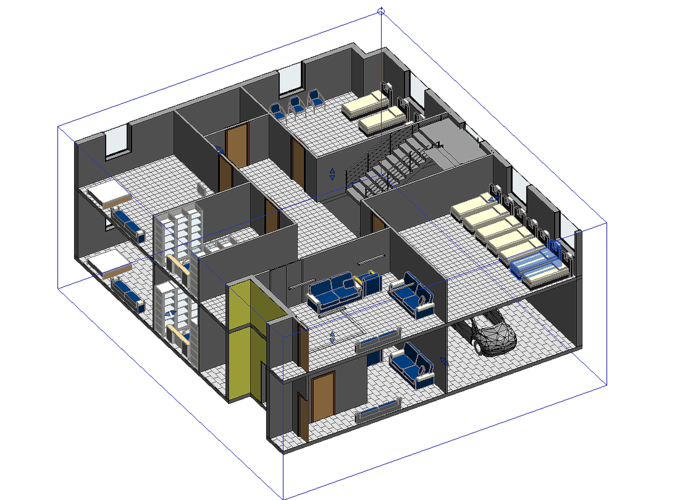 Revit模型拆解 Revit模型拆解 - BIM,Reivt中文网