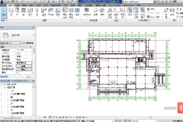 使用Revit进行工作平面绘制 使用Revit进行工作平面绘制 - BIM,Reivt中文网