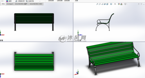 详解3DSMAX公园长椅建模教程 详解3DSMAX公园长椅建模教程 - BIM,Reivt中文网
