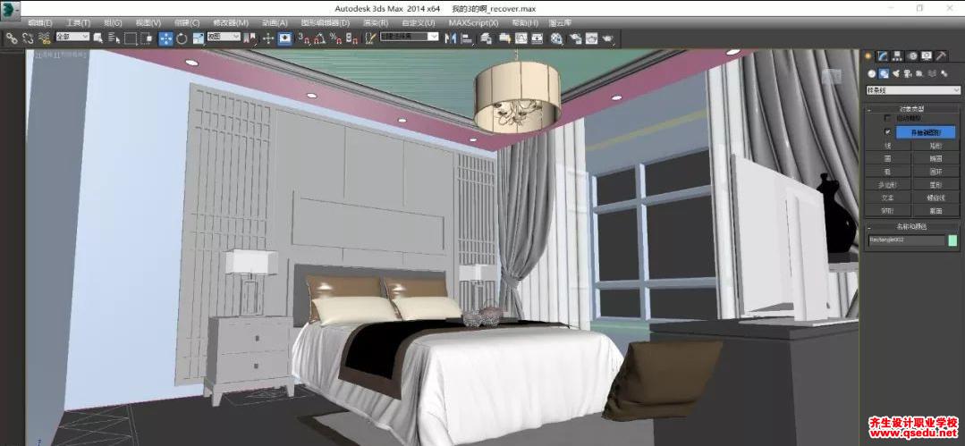 如何在3DMax中制作软装模型? 如何在3DMax中制作软装模型? - BIM,Reivt中文网