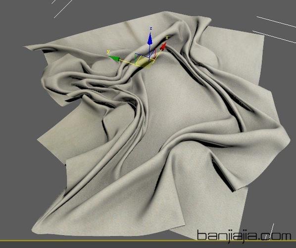 「3DMAX中如何制作逼真的布料褶皱效果?」 「3DMAX中如何制作逼真的布料褶皱效果?」 - BIM,Reivt中文网