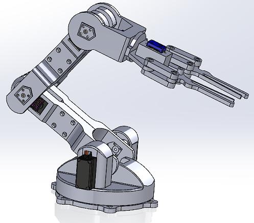 机械臂的3D建模 机械臂的3D建模 - BIM,Reivt中文网