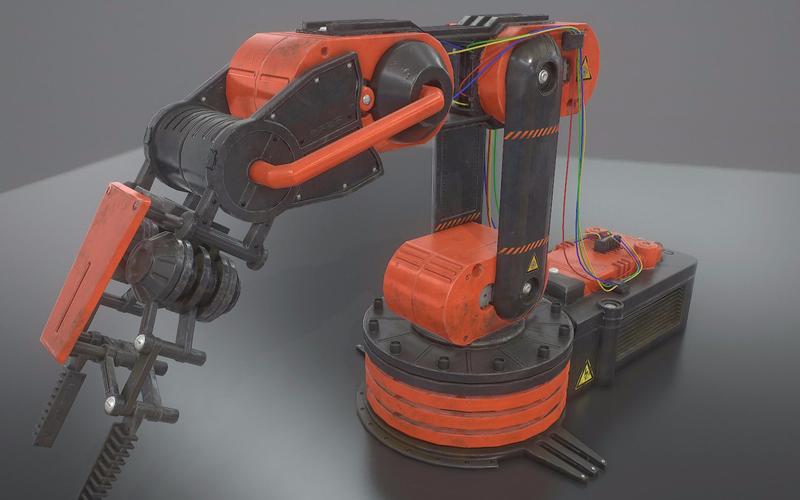 机械臂模型的3Dmax设计 机械臂模型的3Dmax设计 - BIM,Reivt中文网