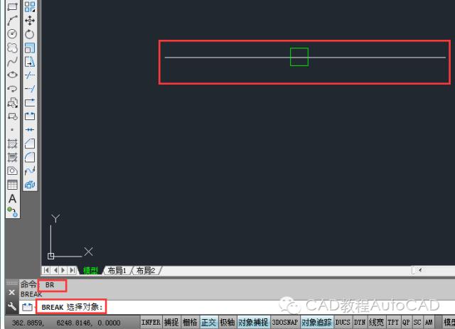 如何用CAD打断一条线 如何用CAD打断一条线 - BIM,Reivt中文网