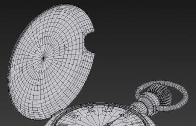 打造惟妙惟肖的质感怀表:3dsMax教程 打造惟妙惟肖的质感怀表:3dsMax教程 - BIM,Reivt中文网