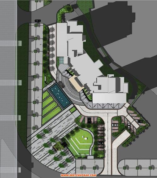 使用草图大师SketchUp软件创建景观封面的教程 使用草图大师SketchUp软件创建景观封面的教程 - BIM,Reivt中文网