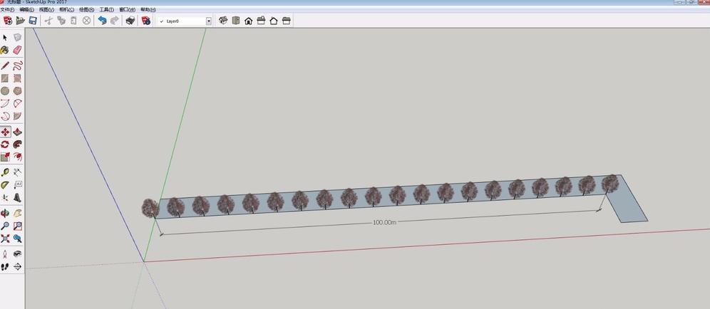 Sketchup草图大师:如何快速在道路上添加树木 Sketchup草图大师:如何快速在道路上添加树木 - BIM,Reivt中文网