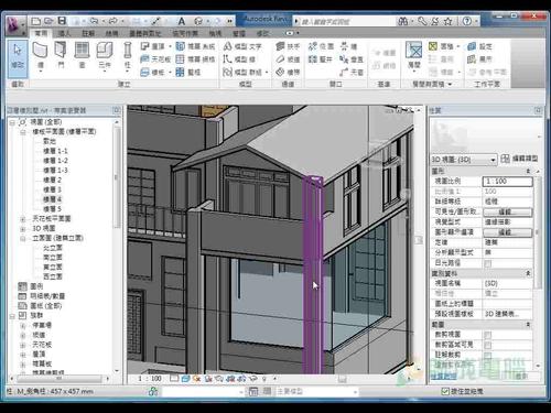 使用Revit软件实现结构柱与屋顶的连接 使用Revit软件实现结构柱与屋顶的连接 - BIM,Reivt中文网
