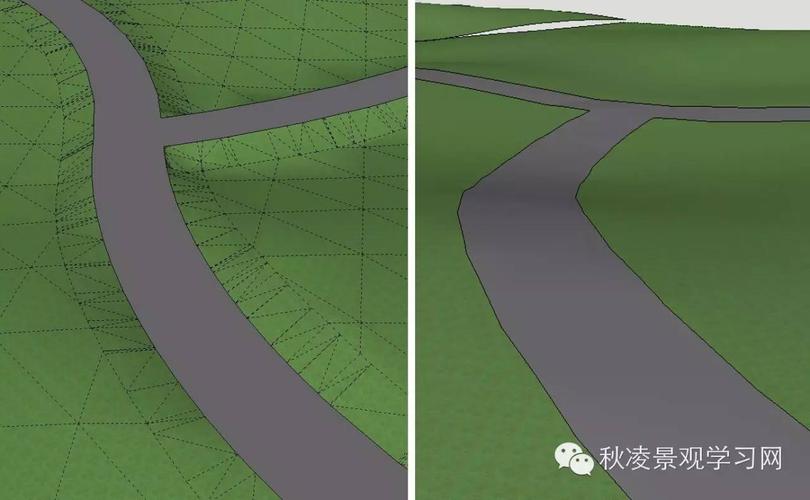如何使用SU草图大师在复杂地形上进行道路铺设 如何使用SU草图大师在复杂地形上进行道路铺设 - BIM,Reivt中文网