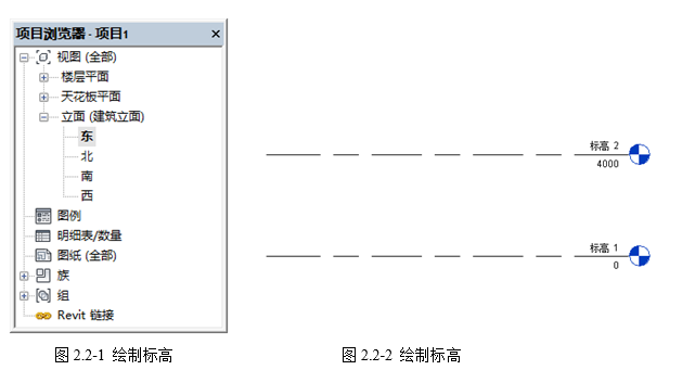 image.png 腿腿教学网-BIM教程-小别墅案例实践之标高轴网的绘制