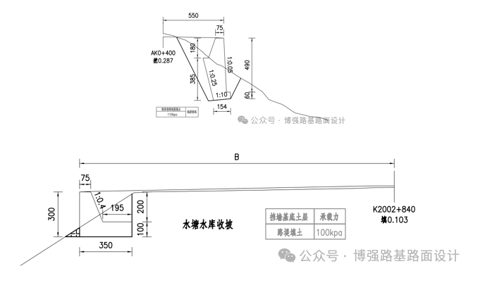 腿腿教学网-改进版（配筋+墙底加固）L型挡墙通用图分享