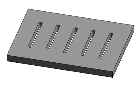 image.png 腿腿教学网-BIM等级考试二级建筑教程 | 第2部分:公制常规模型族实例——排水沟盖板