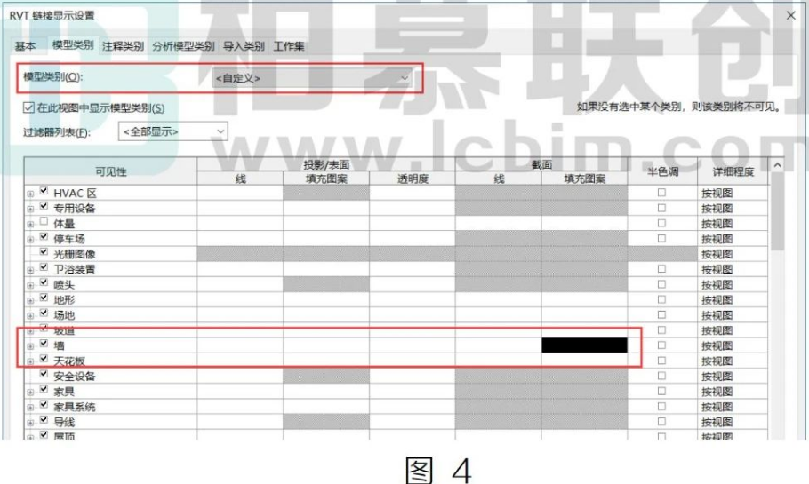 腿腿教学网-BIM教程| Revit对链接模型进行单独设置图文教程（文/HYQ）