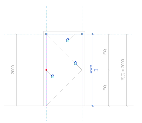 腿腿教学网-BIM等级考试二级建筑教程 |2.9 普通门族实例