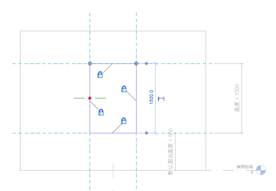 image.png 腿腿教学网-BIM等级考试二级建筑教程 |2.12 双扇推拉窗族实例