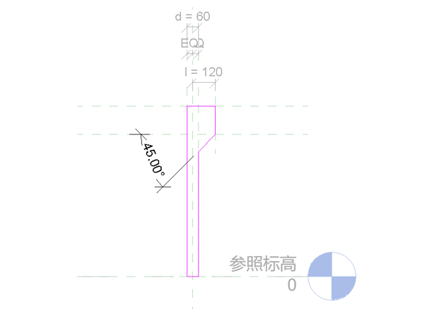 腿腿教学网-BIM等级考试二级建筑教程 | 2.19 公制栏杆-支柱