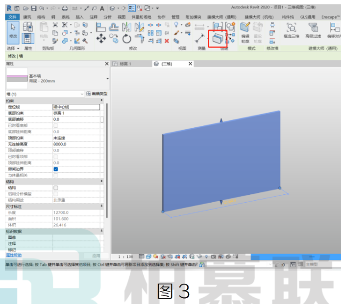 腿腿教学网-BIM教程 | Revit还能在墙面上涂鸦的图文教程