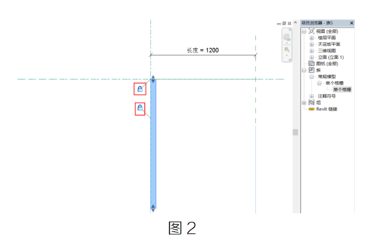 腿腿教学网-BIM教程 | Revit创建灵活参变格栅族图文教程