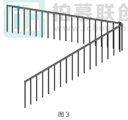 image.png 腿腿教学网-BIM教程 | Revit中如何为常规模型楼梯添加栏杆扶手的图文教程