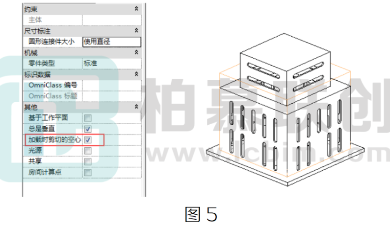 腿腿教学网-Revit族剪切项目构件应用实例-1图文教程