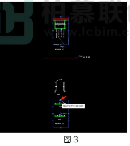腿腿教学网-Revit中对“综合支架剖面”进行“水平视图裁断”及“移动视图区域”的处理图文教程