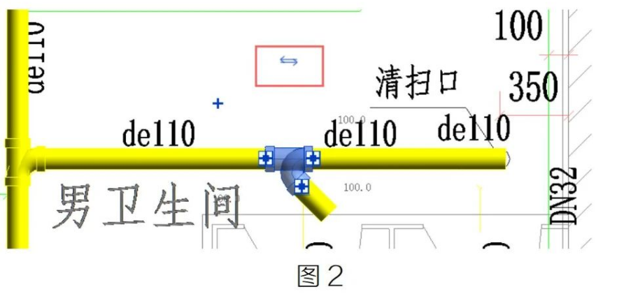 image.png 腿腿教学网-Revit中顺水三通方向不对怎么改的图文教程