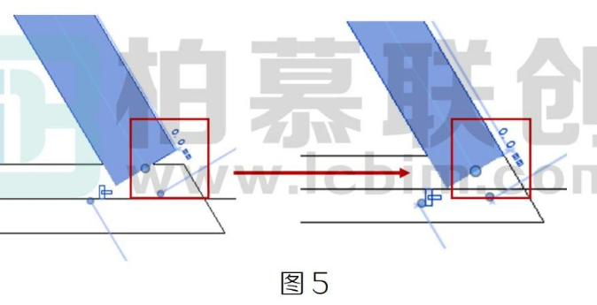 腿腿教学网-Revit中斜梁的搭接问题处理方法的图文教程